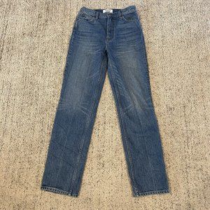 Reformation Zoe High Rise Loose Jeans in Dover Wash 25X32